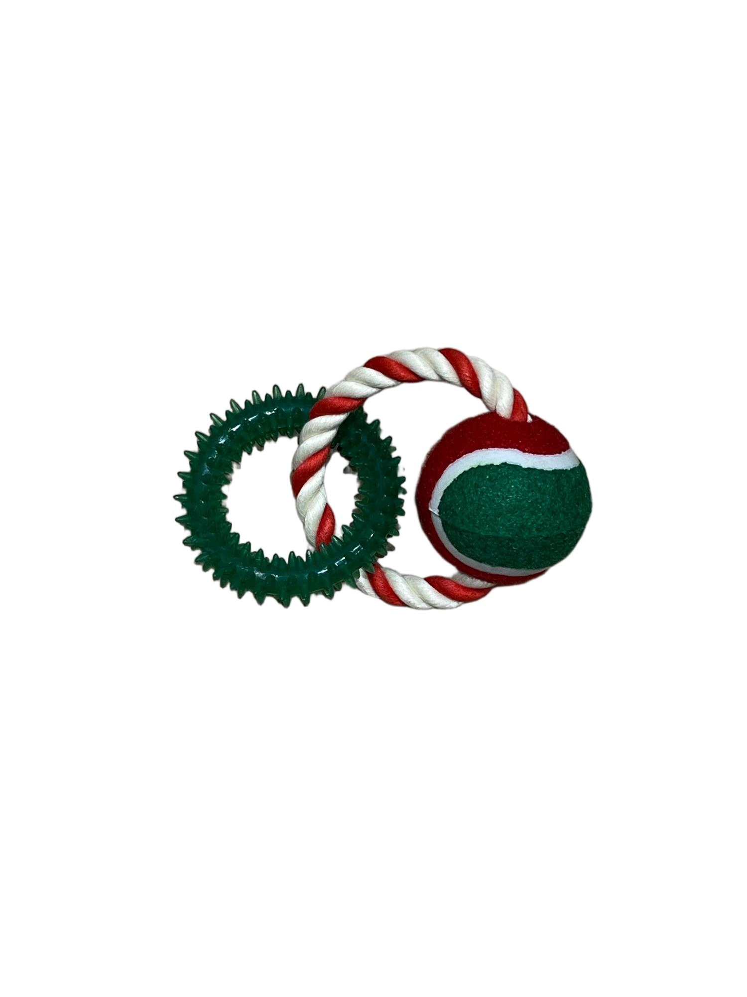 Wonder Christmas - Jouet Anneau de No&euml;l avec Balle de Tennis - M Image num&eacute;ro 2