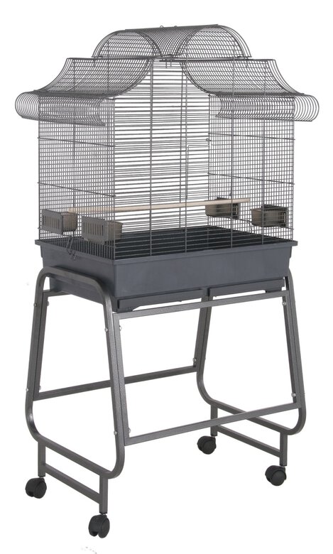 United Bird - Cage Trinita avec roulettes pour Oiseaux - Anthracite Image numéro 1 United Bird - Cage Trinita avec roulettes pour Oiseaux - Anthracite Image numéro 1
