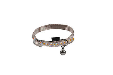 Bobby - Collier Geisha Taupe pour Chat - 30cm