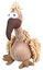 Trixie - Jouet Peluche Vautour Gustav pour Chien - 28cm Indicateur image num&eacute;ro 1