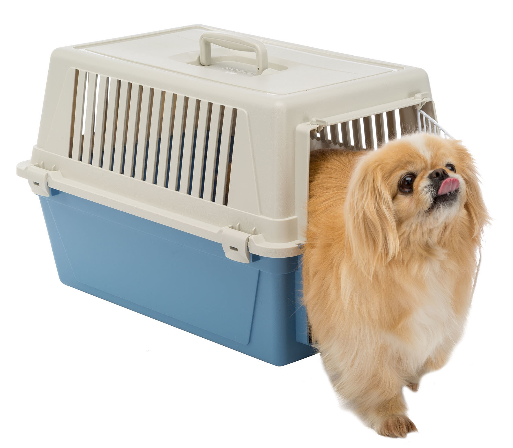 Ferplast - Panier de Transport Atlas 30 EL - Bleu Image num&eacute;ro 1