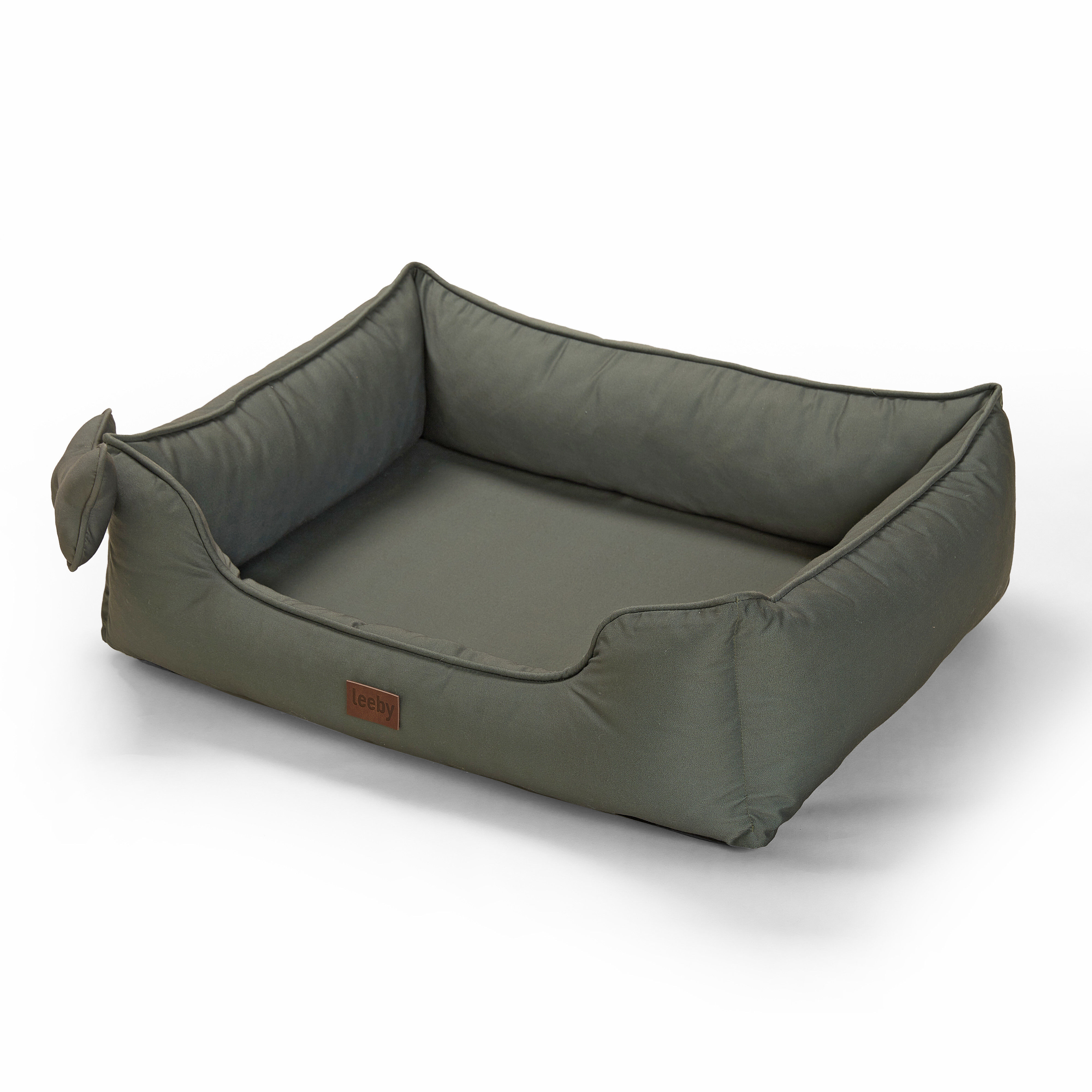 Leeby - Sofa Premium Khaki pour Chien - M Image num&eacute;ro 2
