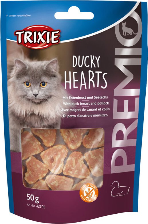 Trixie - PREMIO Ducky Hearts - 50 g Image numéro 2 Trixie - PREMIO Ducky Hearts - 50 g Image numéro 2