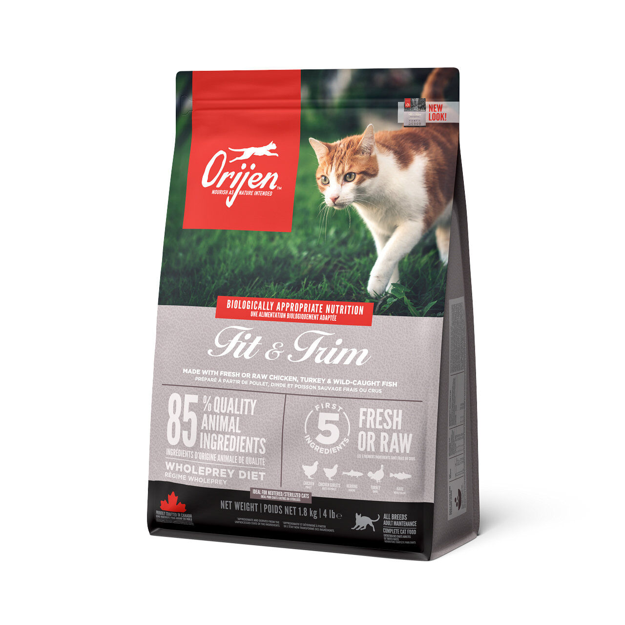 Orijen - Croquettes Fit & Trim pour Chat - 1,8Kg Image num&eacute;ro 1