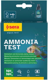 Sera - Test Ammonium et Ammoniaque NH4/NH3 Test pour Aquarium - 3x15ml