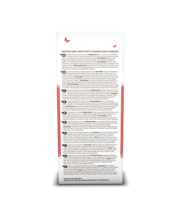 Supreme Science - Selective Naturals Woodland Loops pour Rongeurs - 80g Image numéro 3 Supreme Science - Selective Naturals Woodland Loops pour Rongeurs - 80g Image numéro 3