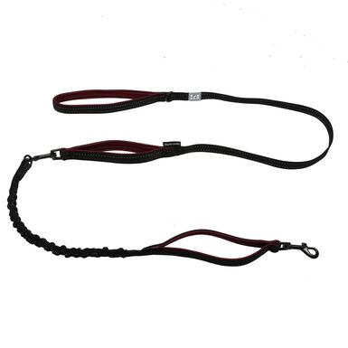 Duvoplus - Laisse Fashion Ultimate Fit 2in1 Prune pour Chiens