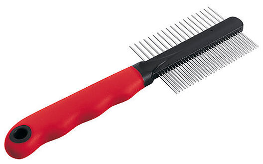 Ferplast - Peigne Gro 5864 Double Dents Larges pour Chien et Chat image number null