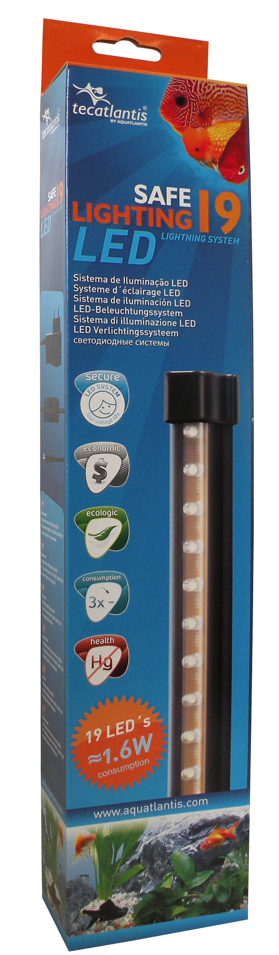 Aquatlantis - Syst&egrave;me &Eacute;clairage de 19 LED - 1,6W Image num&eacute;ro 2