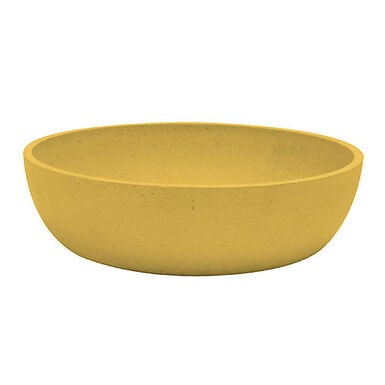 Croci - Bol en Bamboo STONE Jaune pour Chiens