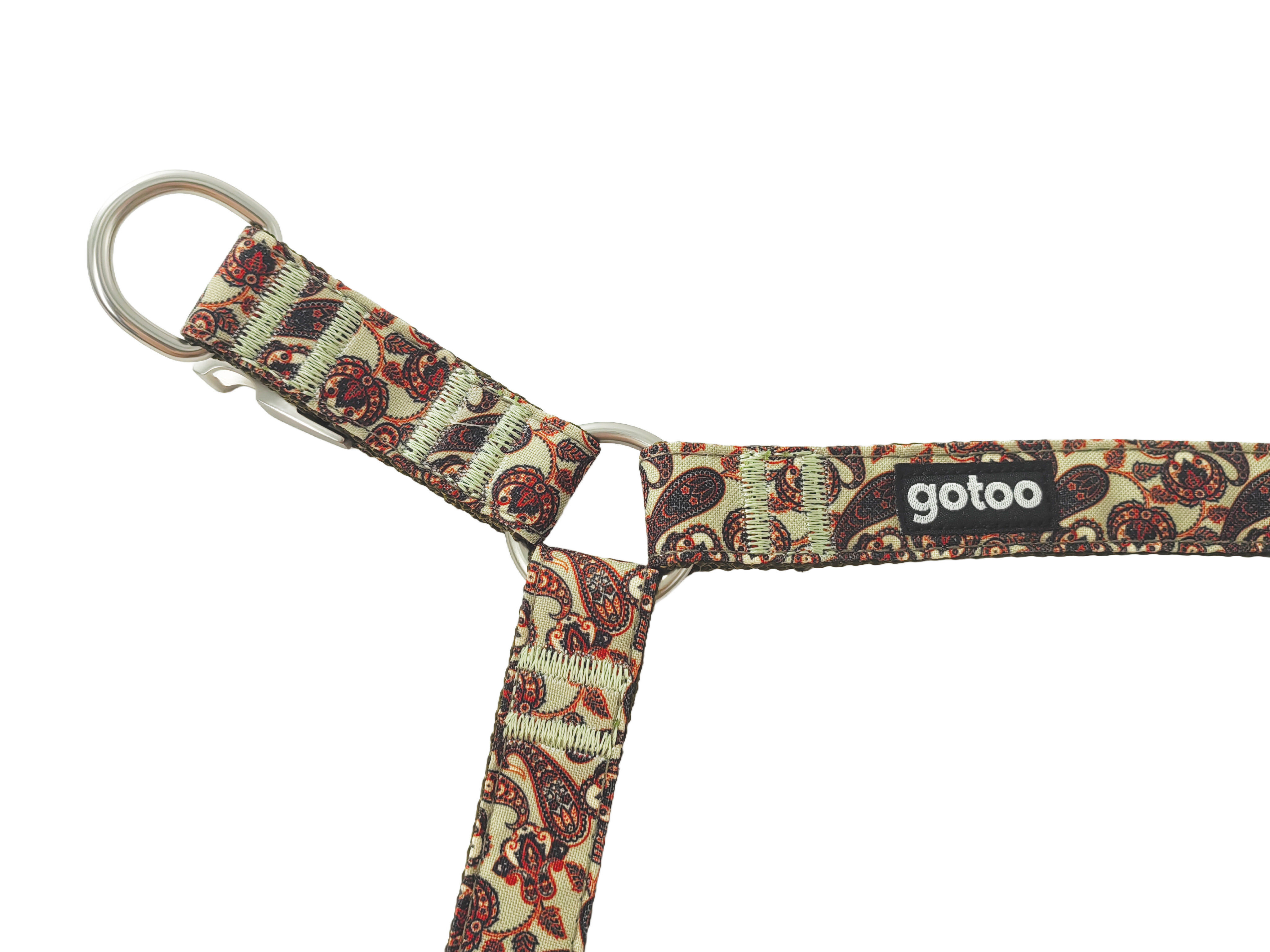 Gotoo - Harnais en Paisley Kahaki pour Chien - XS Image num&eacute;ro 4
