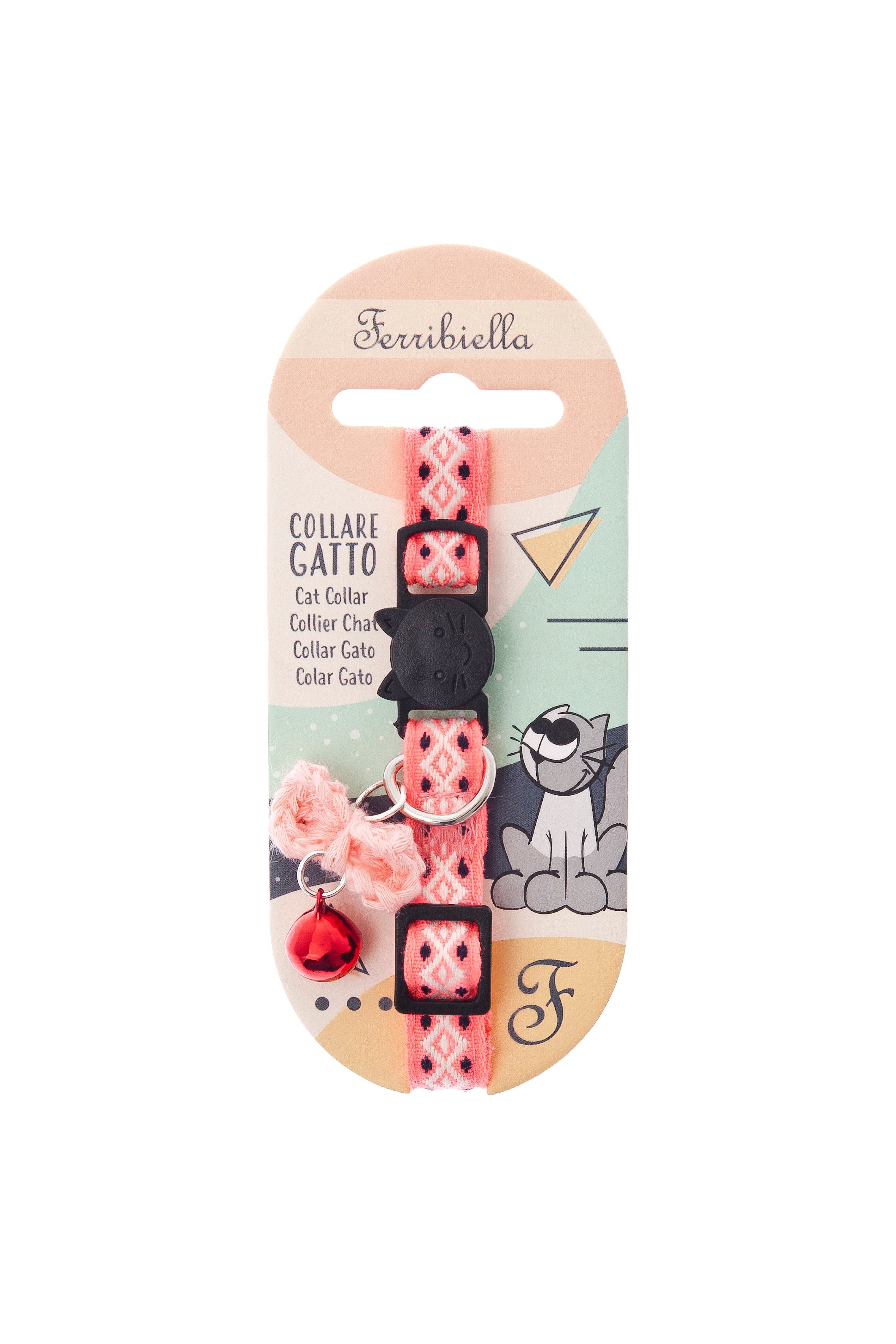 Ferribiella - Collier Anti-Etranglement Iceland pour Chats - Noir/Rose Image num&eacute;ro 2