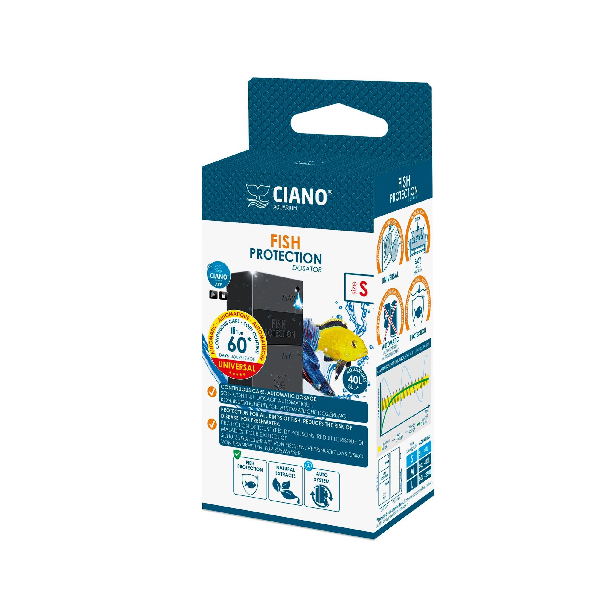 Ciano - Traitement Fish Protection Dosator pour Poisson - S Image num&eacute;ro 2