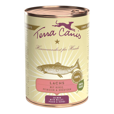 Terra Canis - Aliment Naturel Classic au Saumon pour Chiens - 400g