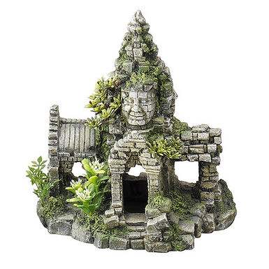 Aquadella - Décoration Angkor Wat pour Aquarium - 24,5cm