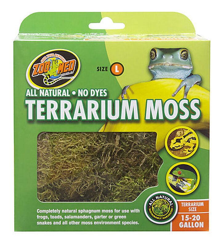 Zoomed - Mousse Terrarium Moss pour Terrarium - L image number null