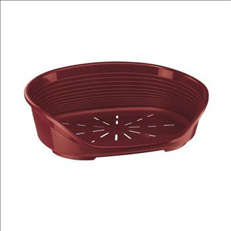 Ferplast - Corbeille Siesta Deluxe en Plastique Bordeaux - 8 Image numéro 1 Ferplast - Corbeille Siesta Deluxe en Plastique Bordeaux - 8 Image numéro 1