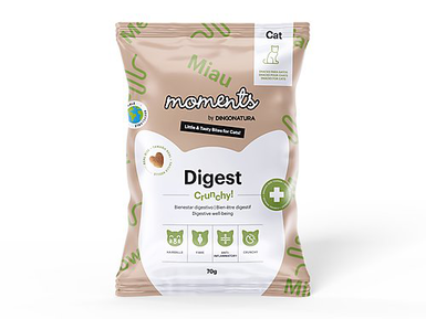 Moments - Friandises Digest Crunchy pour chats - 70g