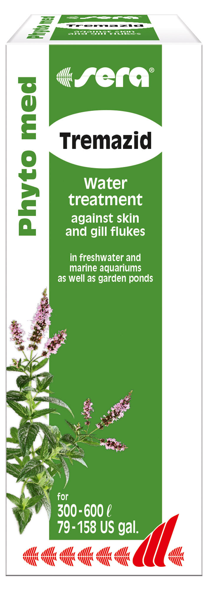 Sera - Traitement d'Eau Phyto Med Tremazid pour Aquarium d'Eau Douce et d'Eau de Mer - 30ml Image num&eacute;ro 1