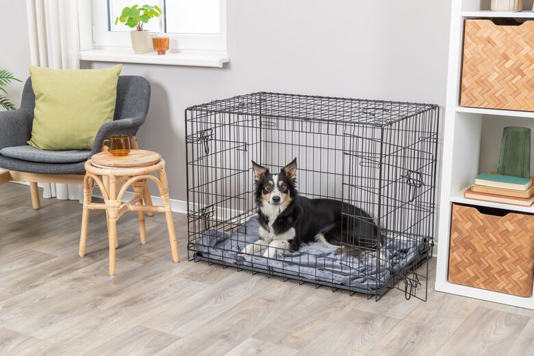 Trixie - Home Kennel noir - M/L : 93 x 69 x 62 cm Image numéro 3 Trixie - Home Kennel noir - M/L : 93 x 69 x 62 cm Image numéro 3