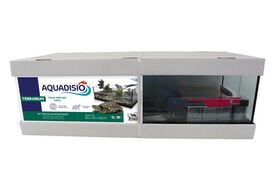 Aquadisio - Terrarium Kit Equipé pour Tortue Aquatique - 80cm