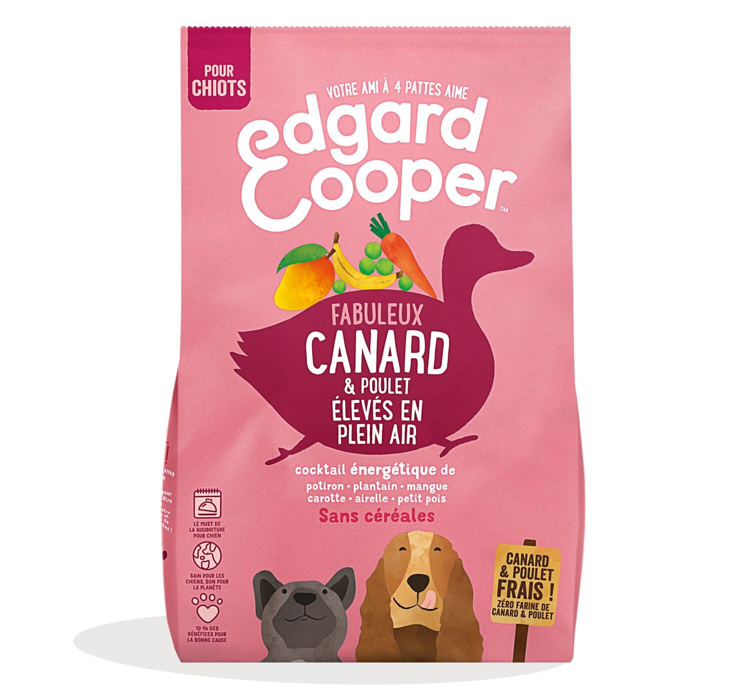 Edgard & Cooper - Croquettes au Canard et Poulet pour Chiot - 7Kg Image num&eacute;ro 1