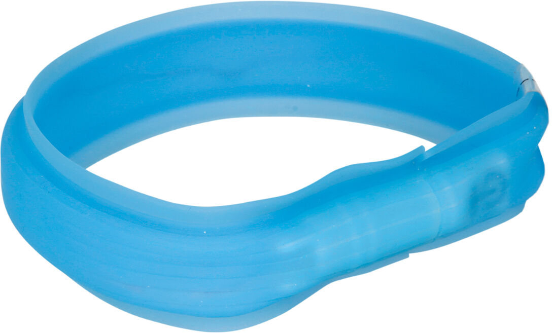 Trixie - Flash Bande Lumineuse USB Bleu en Silicone - L&ndash;XL: 70 cm/30 mm Image num&eacute;ro 1