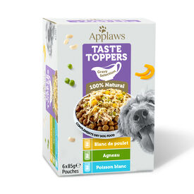 Applaws - Multipack Sachet Sauce Taste Toppers pour Chien - 6x85ml