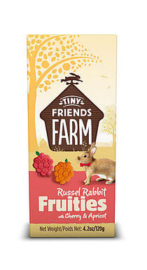 Tiny Friends Farm - Biscuits aux Cerises et Abricots pour Lapin - 120g