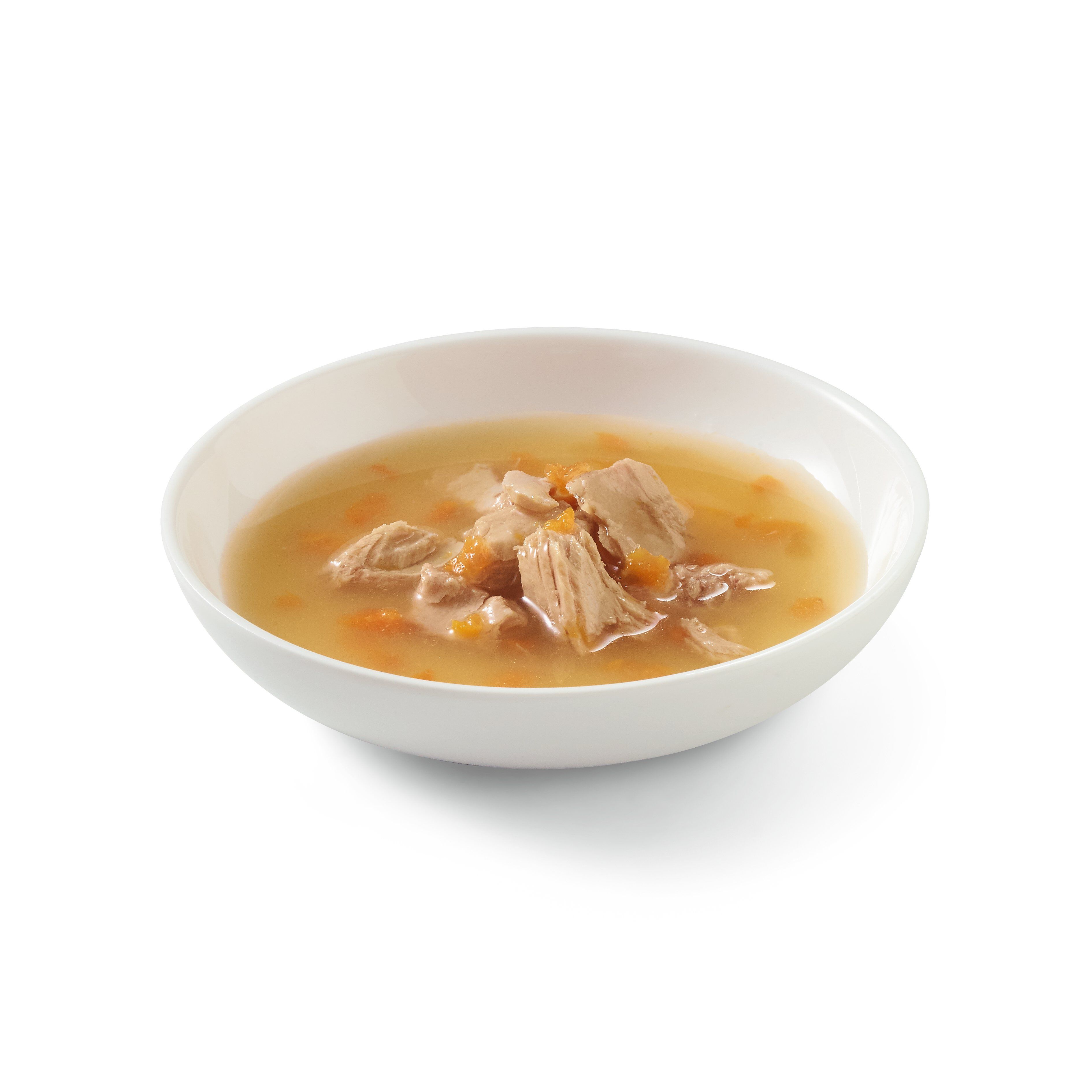 Schesir - Soupe au Saumon rose Sauvage et Carottes pour Chat - 85g Image num&eacute;ro 3