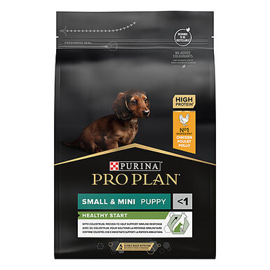 Pro Plan - Croquettes HEALTHY START Small & Mini Poulet pour Chiot - 3Kg