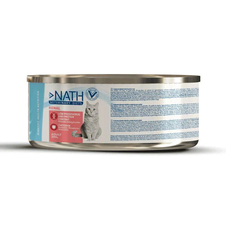 Nath Veterinary Diet - Aliment humide Renal pour Chat - 200G Image num&eacute;ro 1