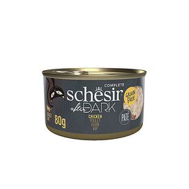 Schesir - Pâtée After Dark Au Poulet Pour Chats- 80g