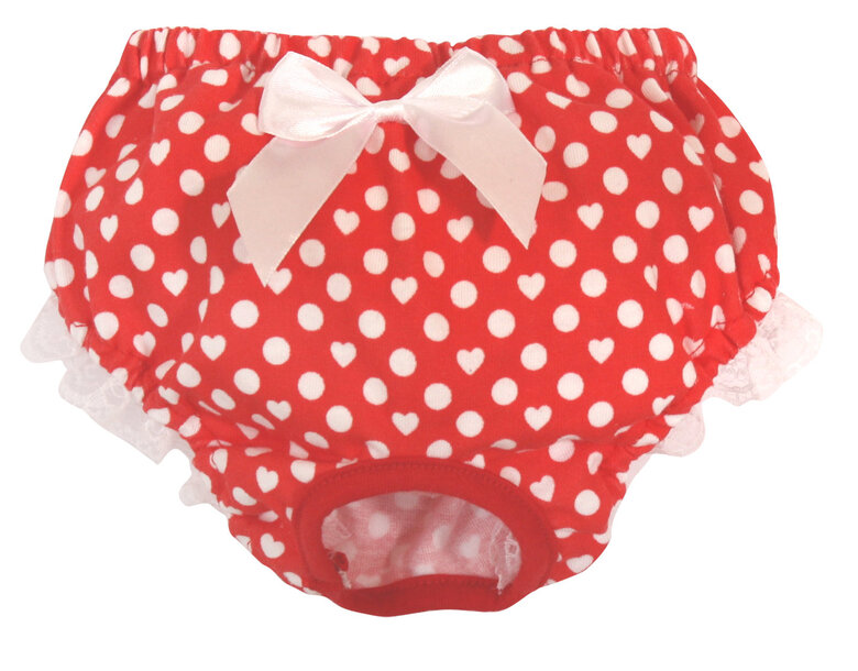 Croci - Culotte Hygéniques Pois XXS pour Chiens - 15/20cm Image numéro 1 Croci - Culotte Hygéniques Pois XXS pour Chiens - 15/20cm Image numéro 1