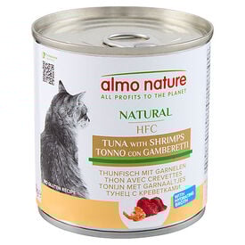 Almo Nature - Pâtée Hfc Natural Thon Crevettes - 280g