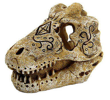 Superfish - Décoration Préhistorique SKULL T REX pour Aquarium - S