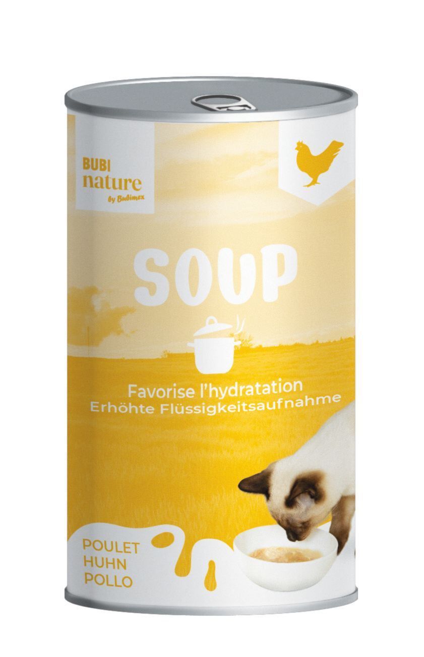 Bubimex - Soupe Bubi Nature au Poulet pour Chat - 135g Image num&eacute;ro 1