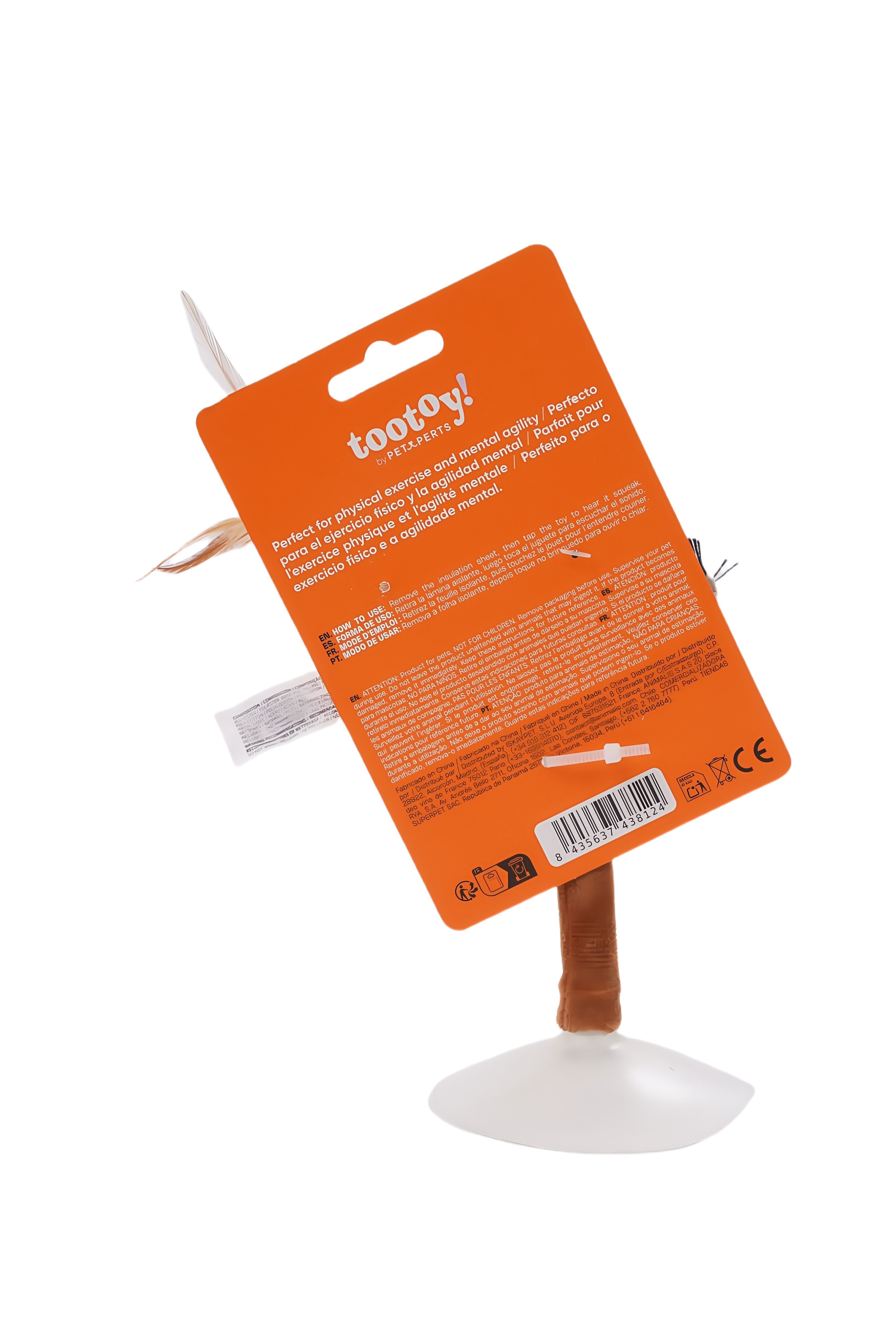 Tootoy! - Jouet Souris &agrave; Ressort pour Chats - 16cm Image num&eacute;ro 5