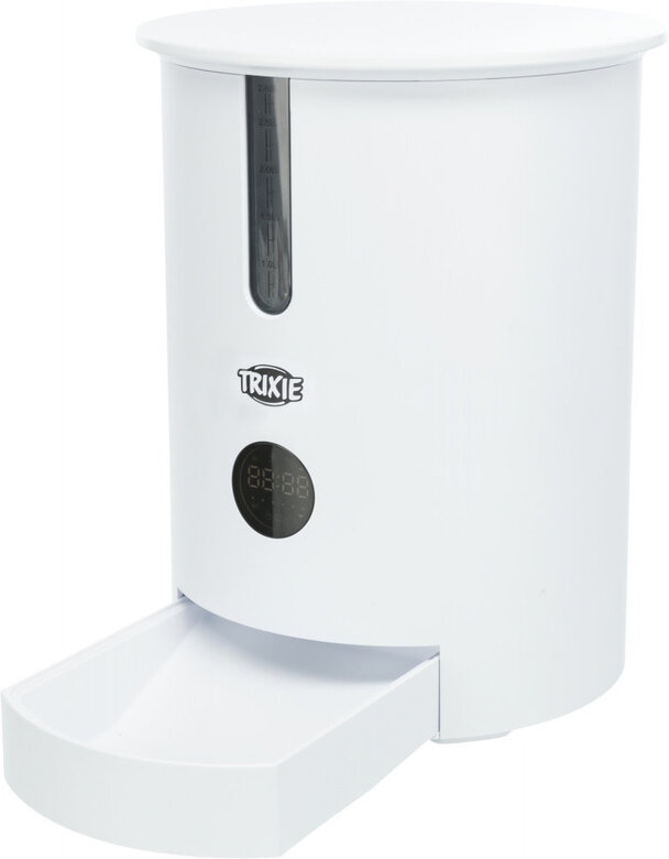 Trixie - Distributeur Automatique Nourriture TX9 Smart Blanc - 2,8L Image numéro 2 Trixie - Distributeur Automatique Nourriture TX9 Smart Blanc - 2,8L Image numéro 2