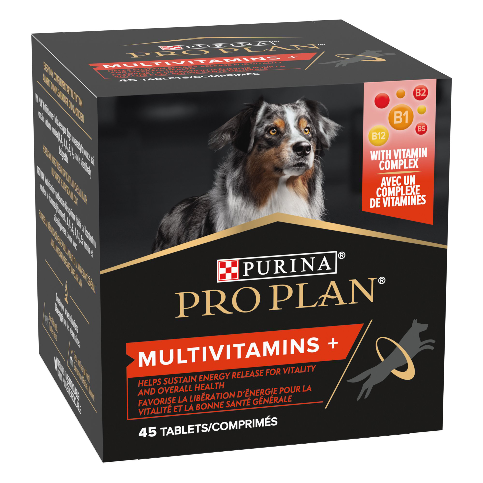 Pro Plan - Aliment Compl&eacute;mentaire en Comprim&eacute;s Multivitamins+ pour Chiens  - 67g Image num&eacute;ro 1