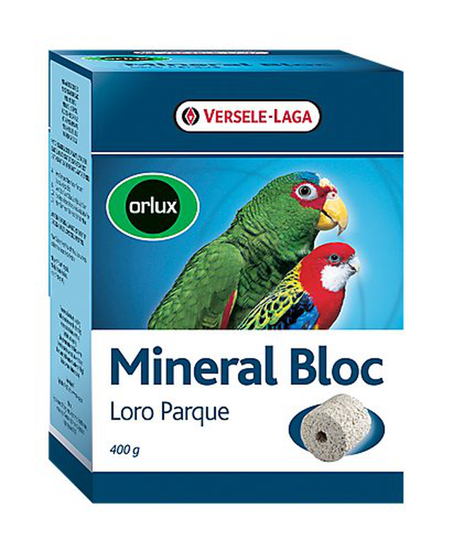 Versele Laga - Brique Mineral Bloc à Picorer pour Perroquet - 400g image number null