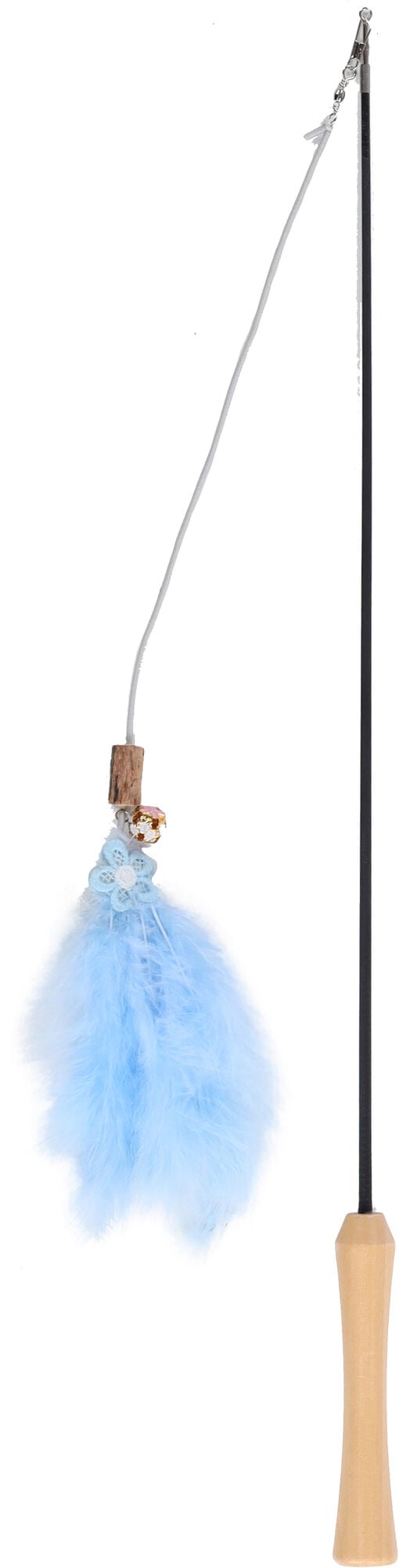 Flamingo - Jouet Canne &agrave; P&ecirc;che T&eacute;lescopique + Plume Krupta - 57x30x15cm Image num&eacute;ro 4
