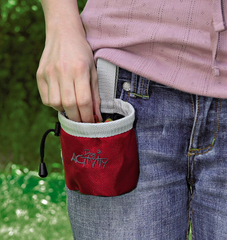 Trixie - Sac A Friandises Dog Activity Baggy pour Chien - 8×10cm Image numéro 3 Trixie - Sac A Friandises Dog Activity Baggy pour Chien - 8×10cm Image numéro 3