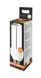Reptile Systems - Lampe Compact Pro 12% UVB E27 pour Reptiles - 23W
