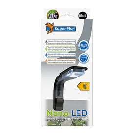 Superfish - Eclairage Nano Led Noir pour Aquarium - 23cm