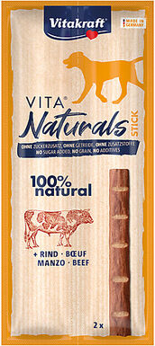 Vitakraft - Vita Naturals Stick Bœuf pour Chien - X2
