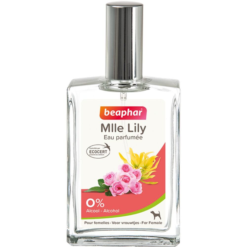 Beaphar - Eau de toilette femelle MLLE LILY pour chiens  - 50ml Image num&eacute;ro 1