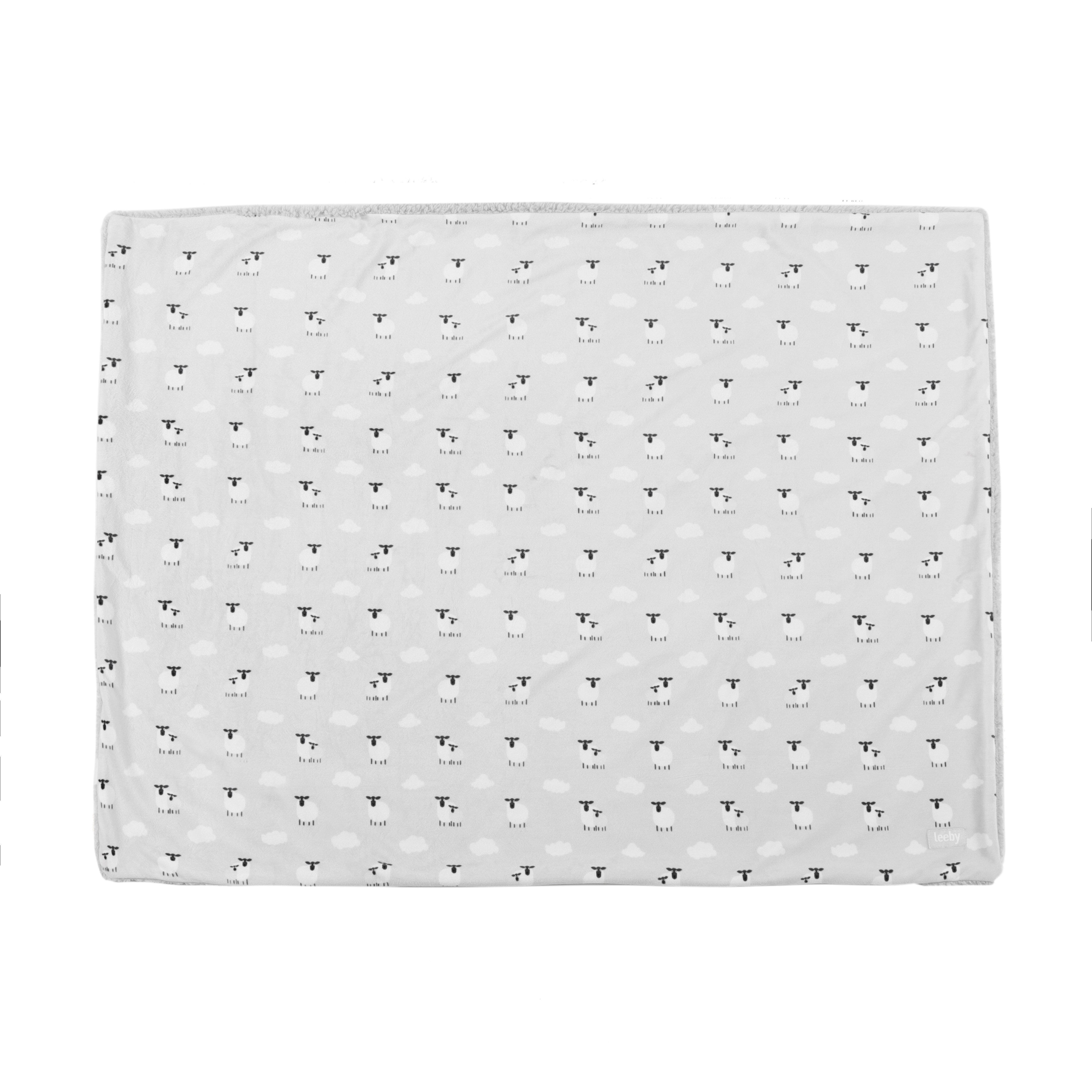 Leeby - Couverture Mouton pour Chiens - Gris Image num&eacute;ro 3