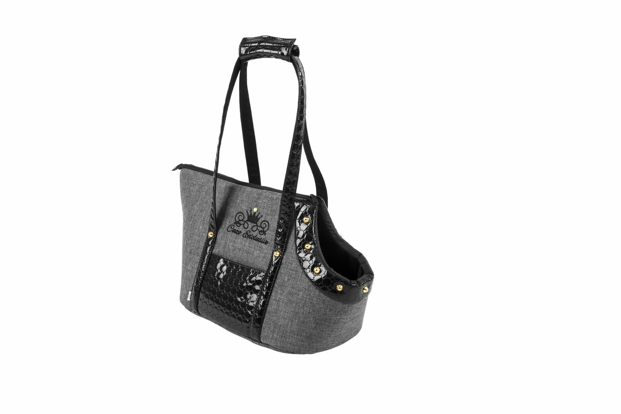 Cazo - Sac de Transport Noir pour Chien et Chat - 30x40x24cm Image num&eacute;ro 1