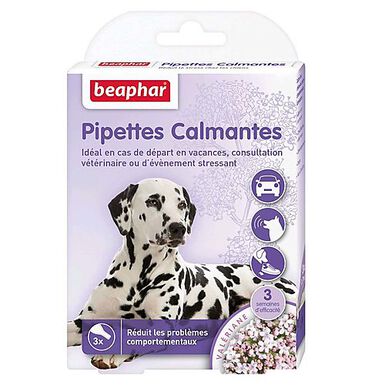 Beaphar - Pipettes Calmantes Anti-stress pour Chien - x3